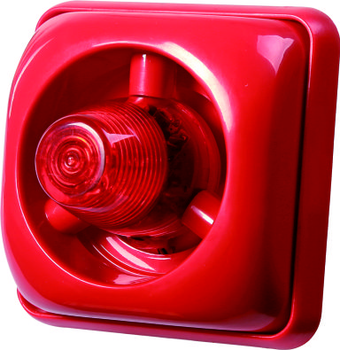 HD-F102 Fire Alarm DC12V-24V Fire Sound and Light Alarm Model with 115 DB