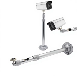 HD-MB03 Monitoring Bracket Surveillance Camera Telescopic Extension Bracket 28 Tube Outdoor Indoor Vertical Pole Omni-directional