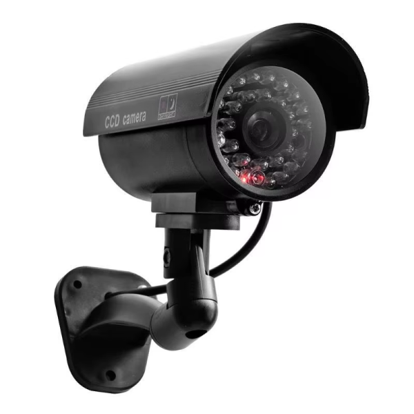 YF-DC01 dummy camera1 YF-DC01 Simulated Camera Dummy Surveillance Camera Virtual Camera Fake Model Universal ABS Plastic IP65 Rated for Indoor and Outdoor Use