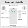 HD-SSD100 door mangnet alarm3 YF-SSD100 130-decibel Door Window Alarm Wireless Magnetic Contact Multi-functional Anti-theft Alarm