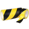 YF-WT01 Warning Tape Wholesale Black Yellow PVC Floor Tape Zebra-striped Safety Construction Site Easy to Apply & Remove Line-marking