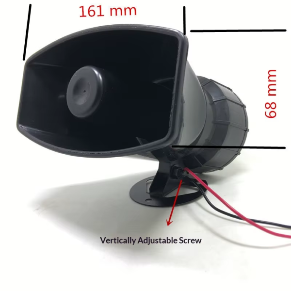 YF-7T100W siren1 YF-SS7T100W Car Siren Horn 7 Tone Siren Vehicle Loudspeaker with Handheld Microphone Amplifier 12V 100W Emergency Sounds